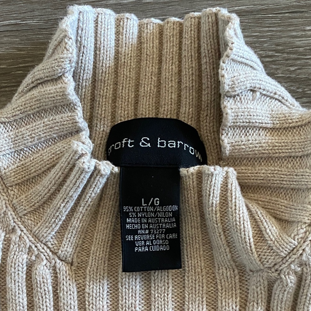 Women’s Cotton Ribbed Sweater - Picture 2 of 4